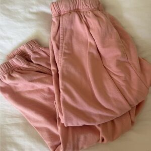 Daily Drills Pink Track Pants